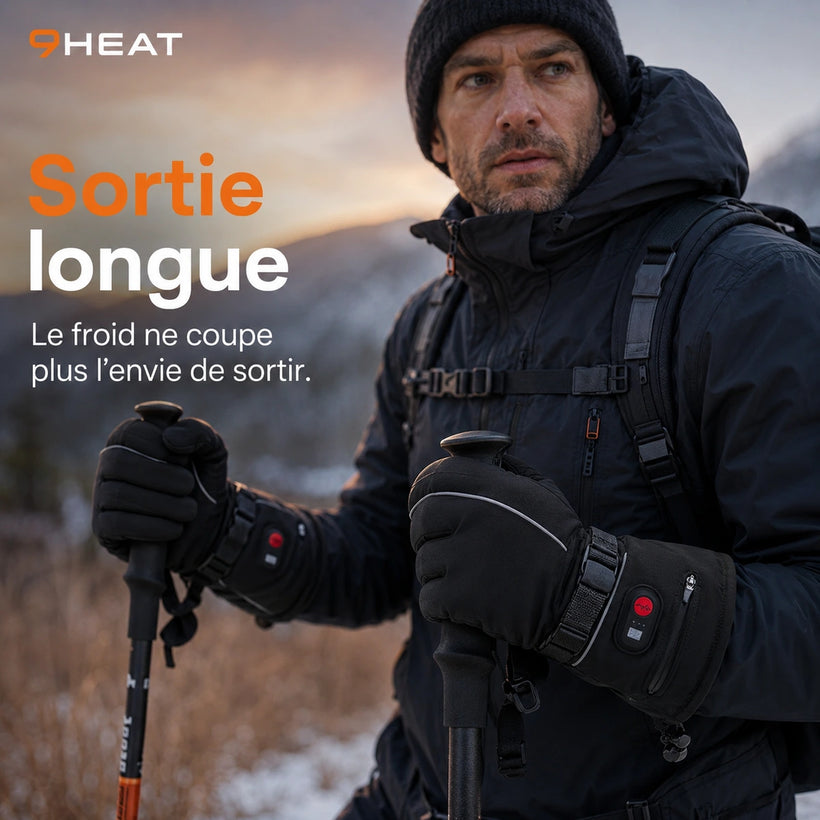 Gants chauffants 7,4V - Shark 3