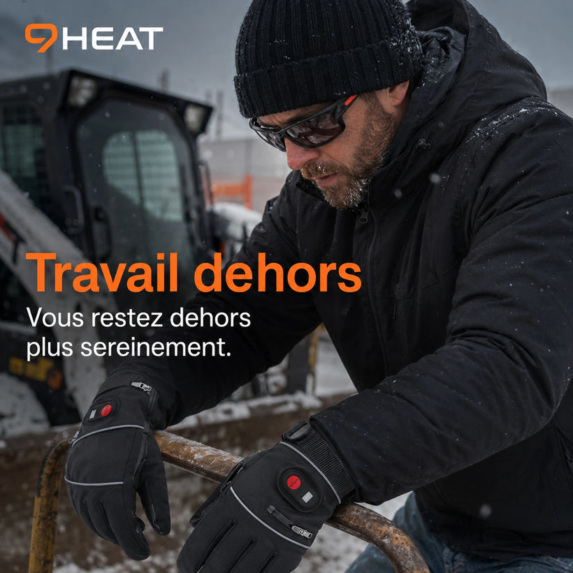 Gants chauffants 7,4V - Shark 3