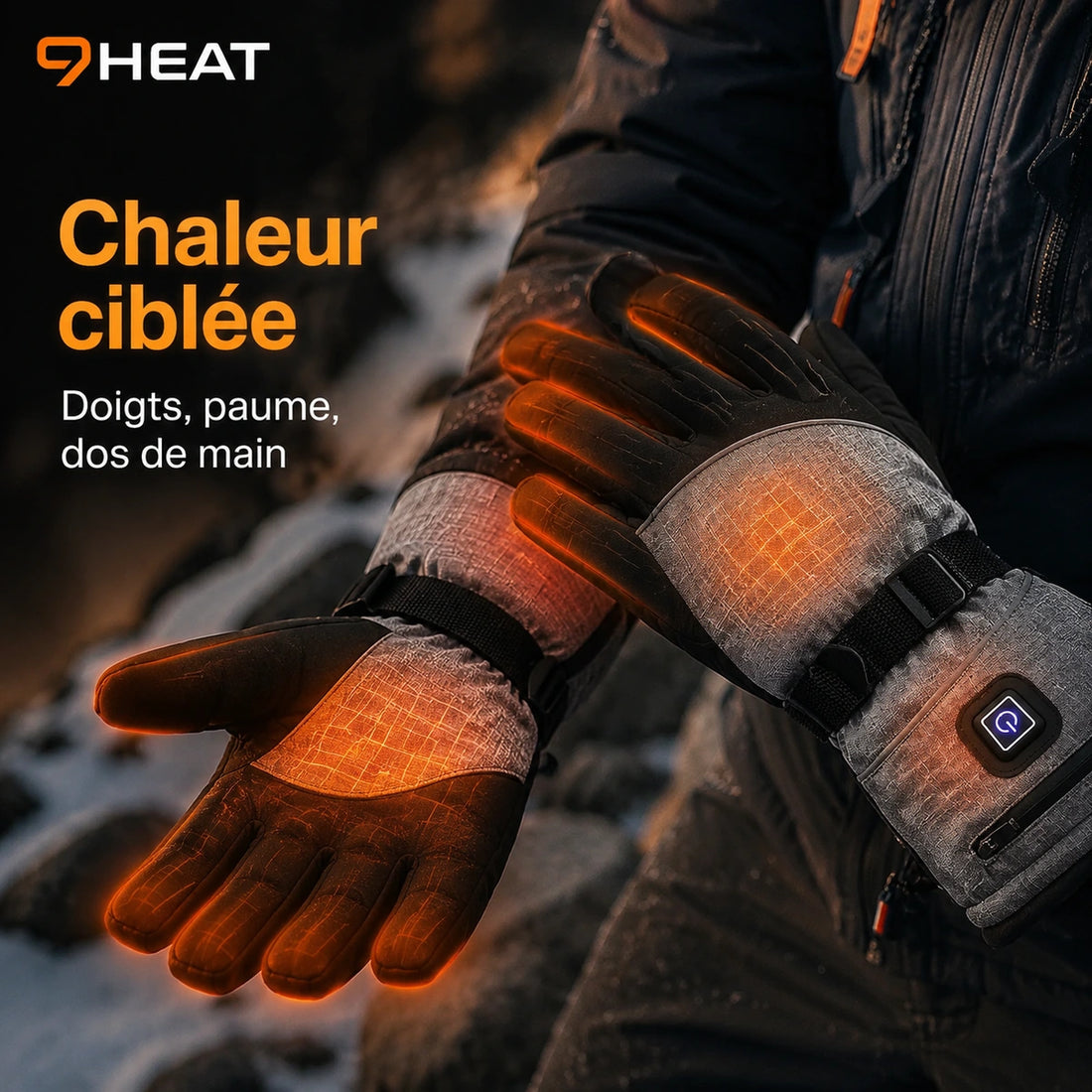 Gants chauffants - Max
