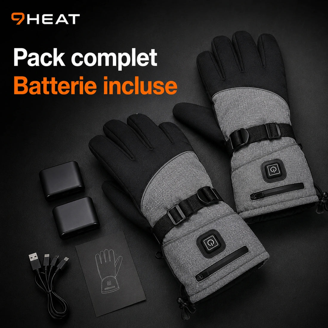 Gants chauffants - Max