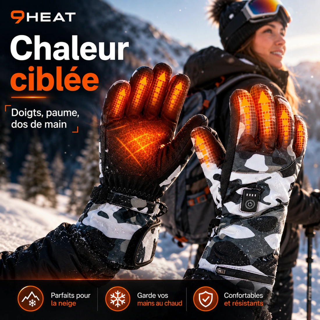 Gants chauffants - Snow 3
