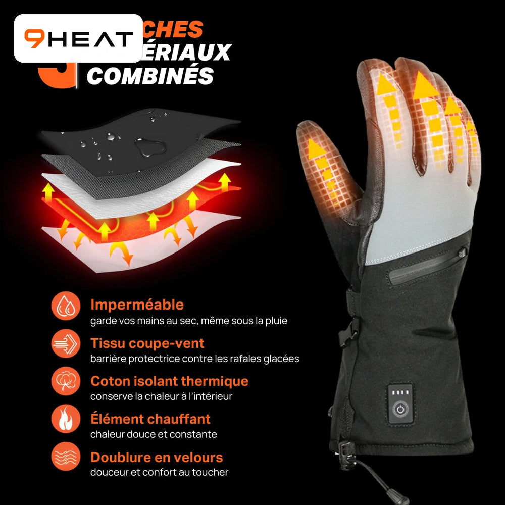 9HEAT Zera 3 - Gants chauffants - visuel 3