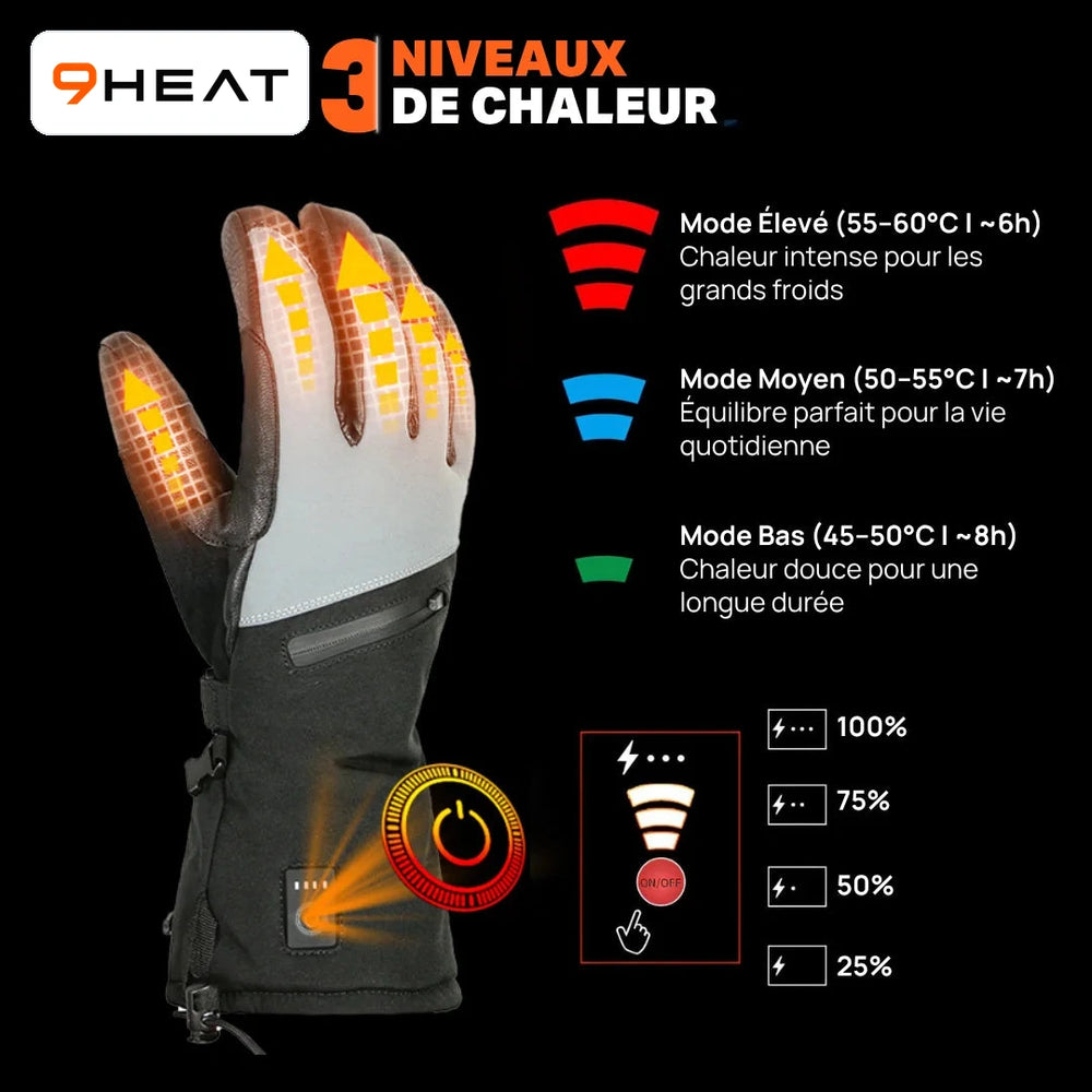 9HEAT Zera 3 - Gants chauffants - visuel 4