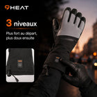 9HEAT Zera 3 - Gants chauffants - Niveaux chaleur