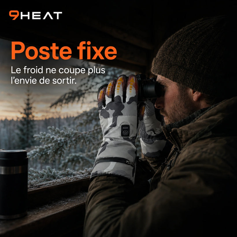 Gants chauffants camouflage - Arctic Camo X5