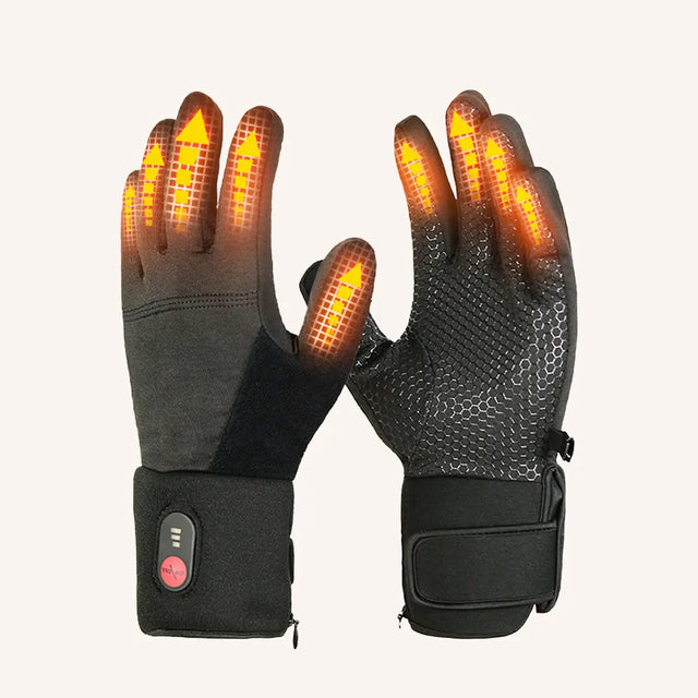9HEAT Light R - Gants chauffants fins - gant seul sur fond clair