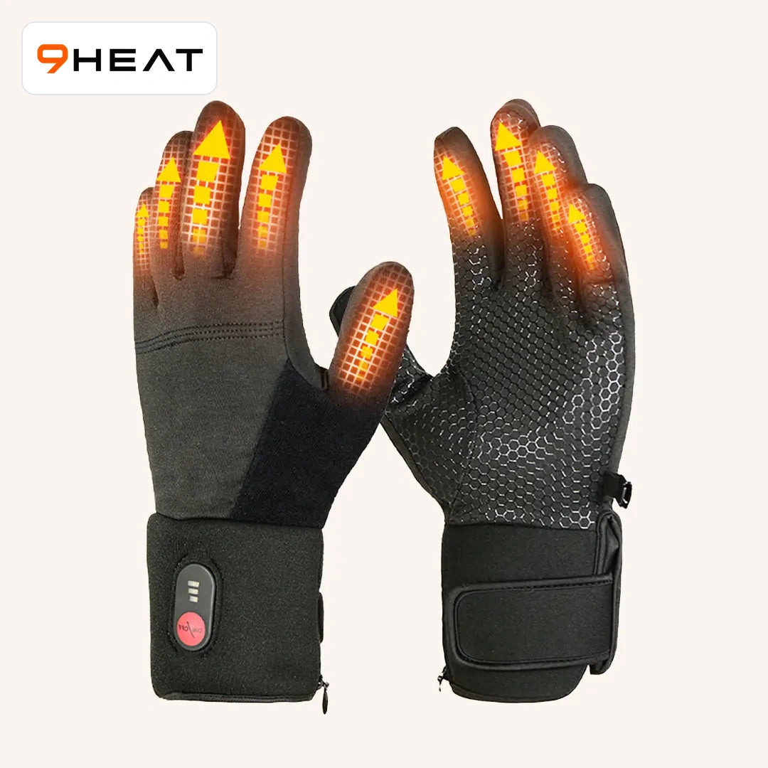 9HEAT Light R - Gants chauffants fins