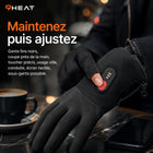 9HEAT Light R - Gants chauffants fins - Controle