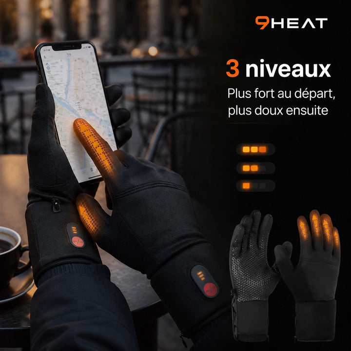 Gants chauffants fins - Light R