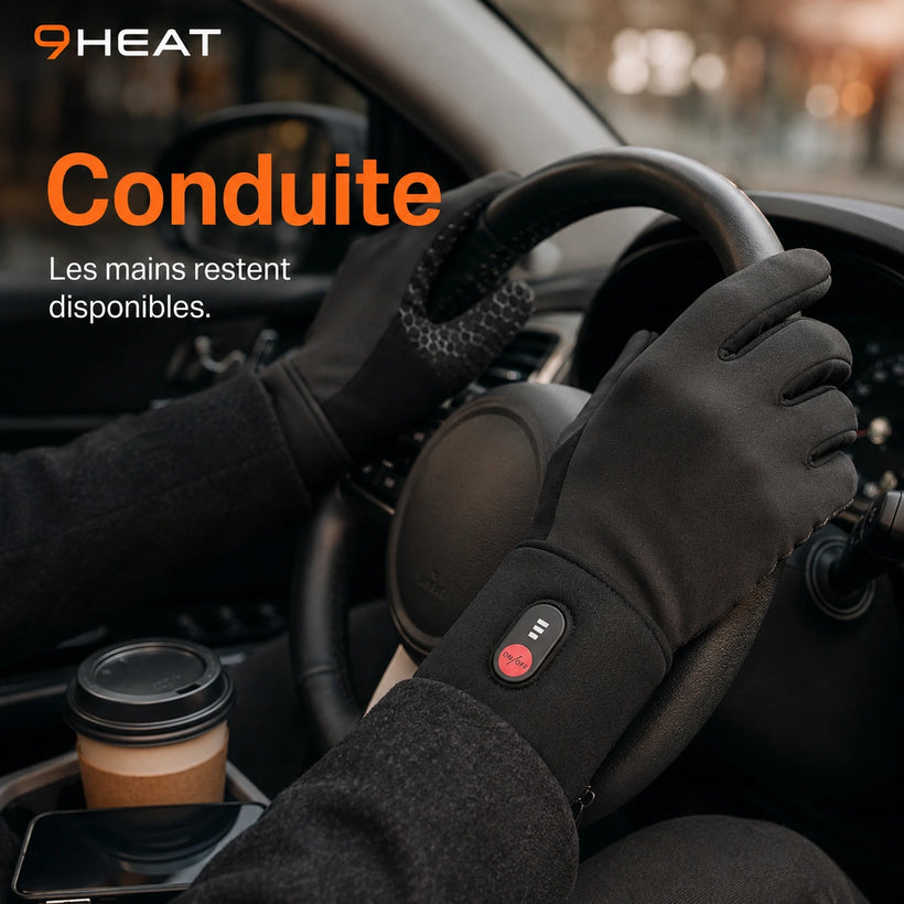 Gants chauffants fins - Light R
