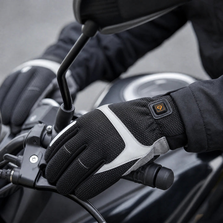 9HEAT Ride U3 - Gants chauffants fins vélo et moto