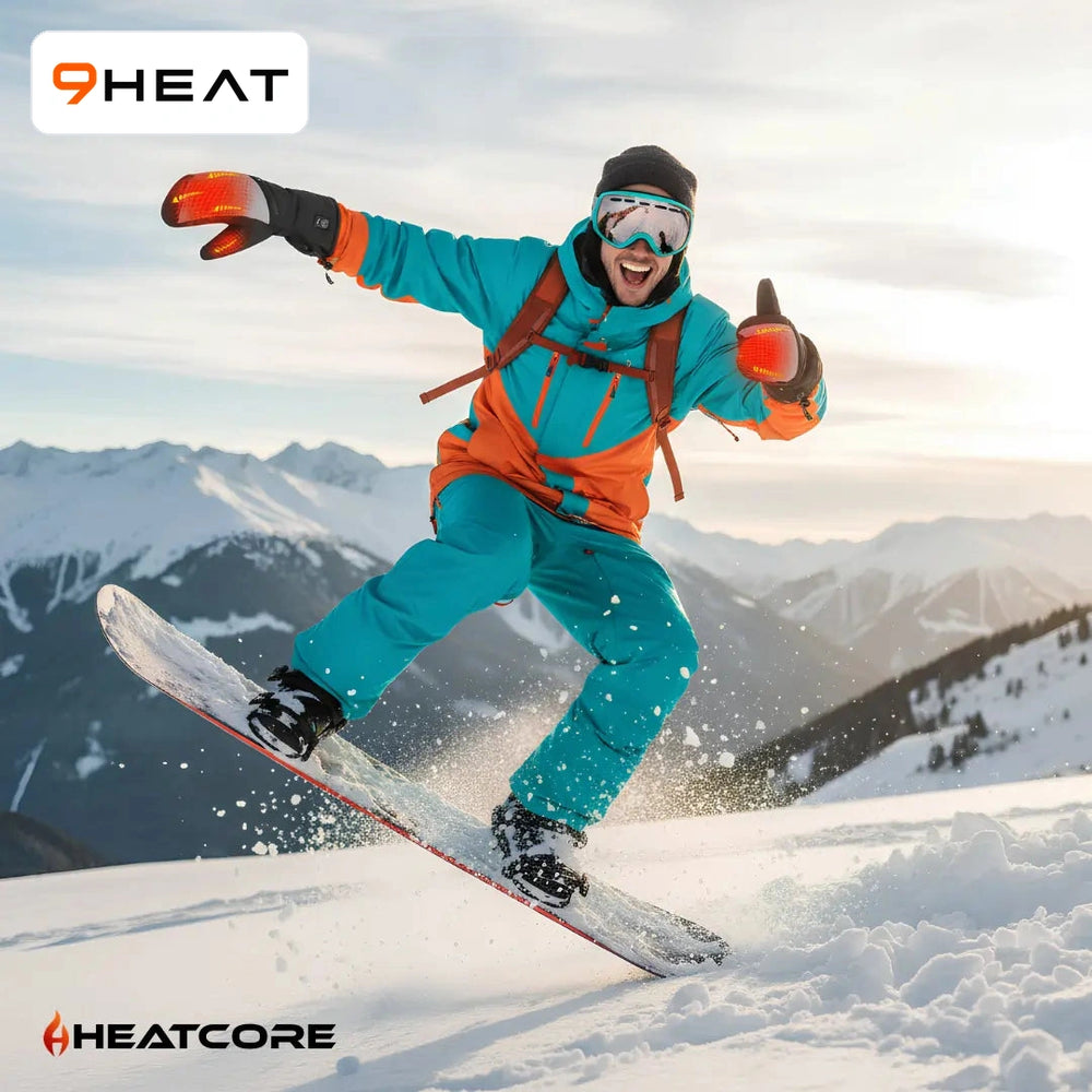 9HEAT Snow M1 - Gants chauffants grand froid - visuel 3