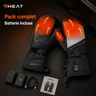 9HEAT Snow M1 - Gants chauffants grand froid - Pack complet