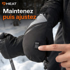 9HEAT Snow M1 - Gants chauffants grand froid - Controle