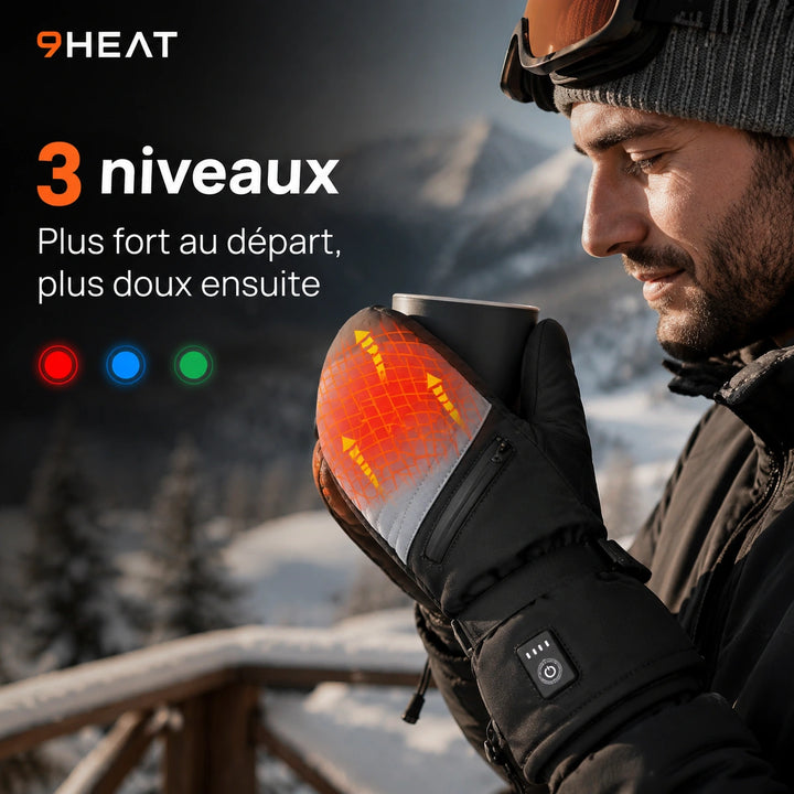 Gants chauffants grand froid - Snow M1