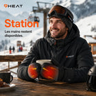 9HEAT Snow M1 - Gants chauffants grand froid - Usage Station