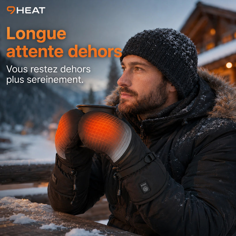 Gants chauffants grand froid - Snow M1