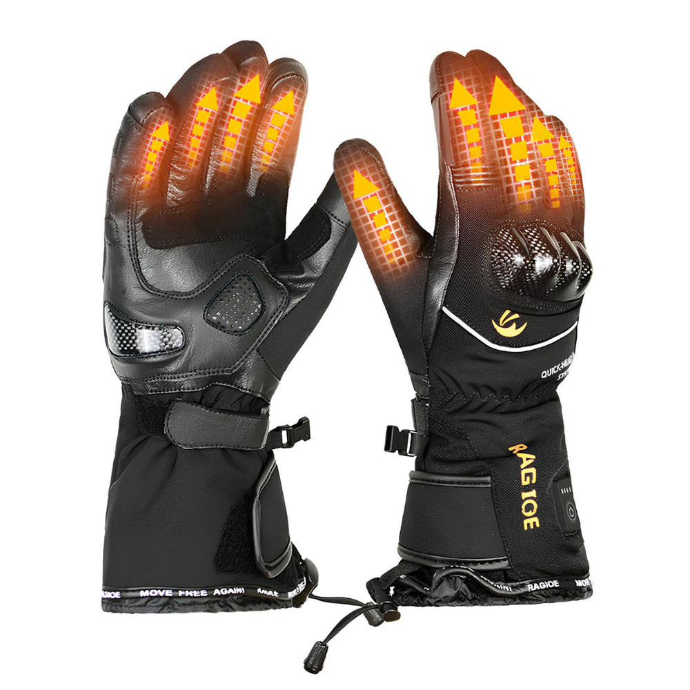 9HEAT Titan 3 - Gants chauffants moto - gant seul sur fond clair