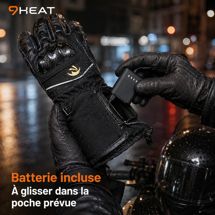 Gants chauffants moto - Titan 3