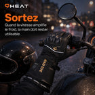 9HEAT Titan 3 - Gants chauffants moto - Sortie