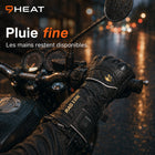 9HEAT Titan 3 - Gants chauffants moto - Usage Pluie fine