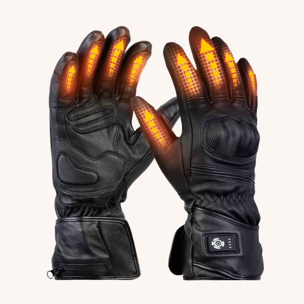 9HEAT Xera 5 - Gants chauffants moto - gant seul sur fond clair