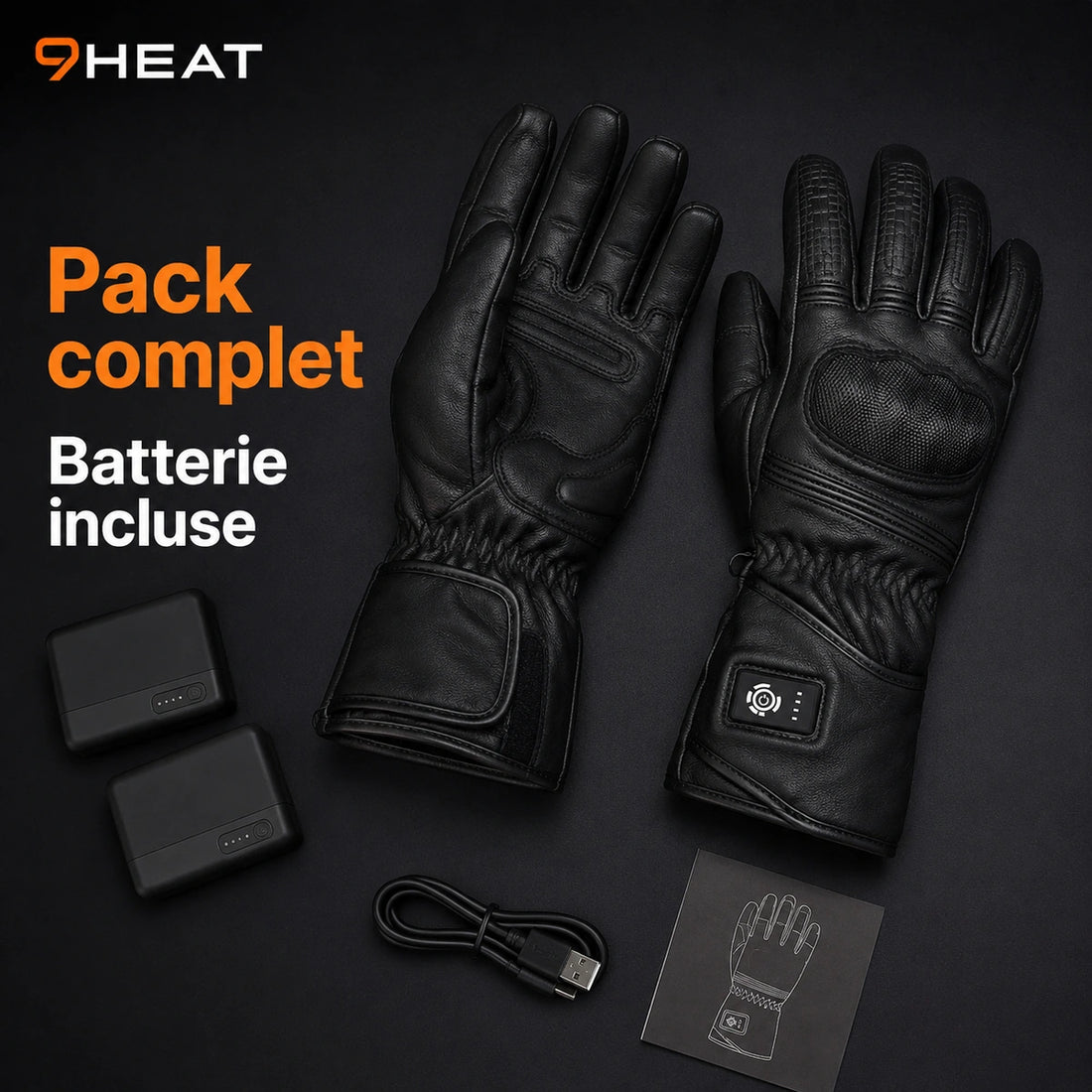 Gants chauffants moto - Xera 5