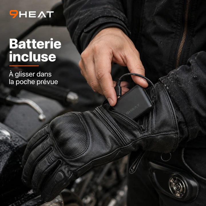 Gants chauffants moto - Xera 5