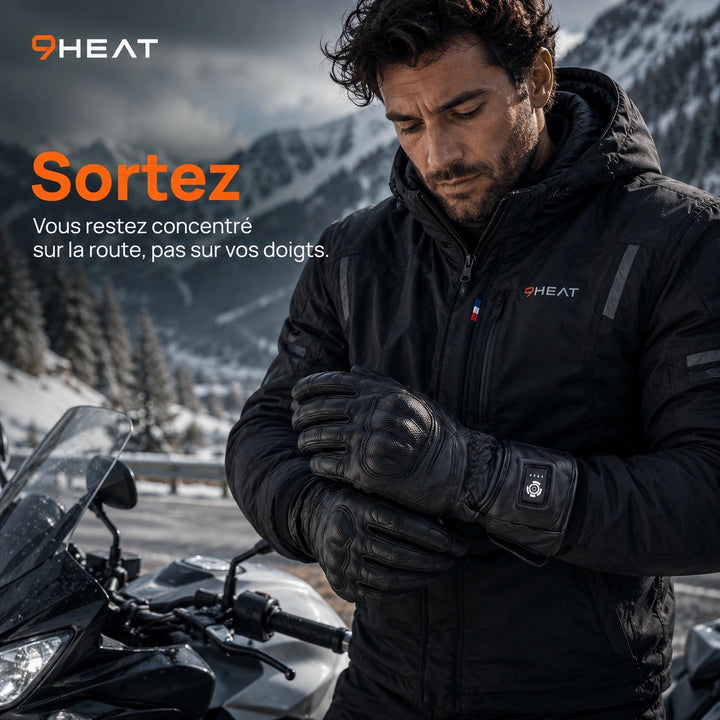 Gants chauffants moto - Xera 5