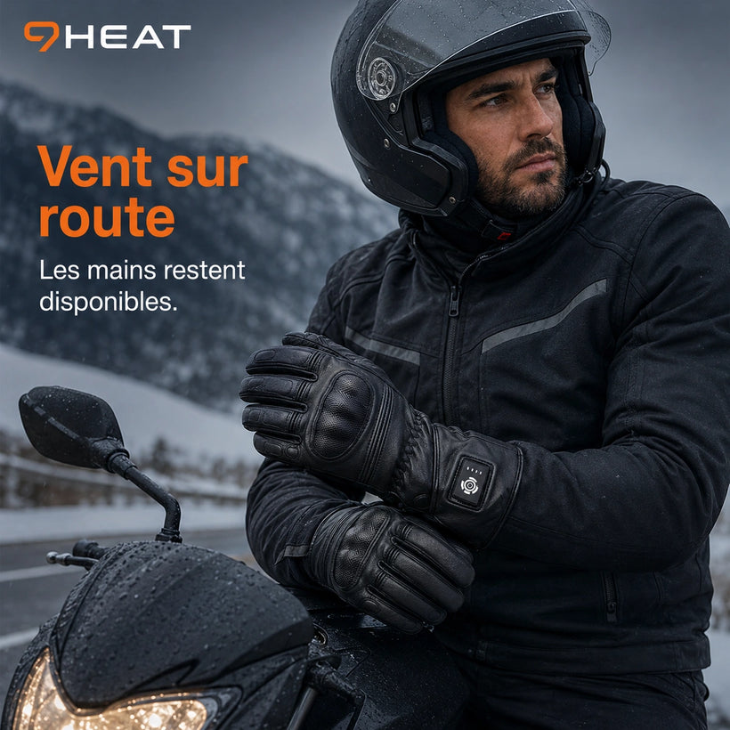 Gants chauffants moto - Xera 5
