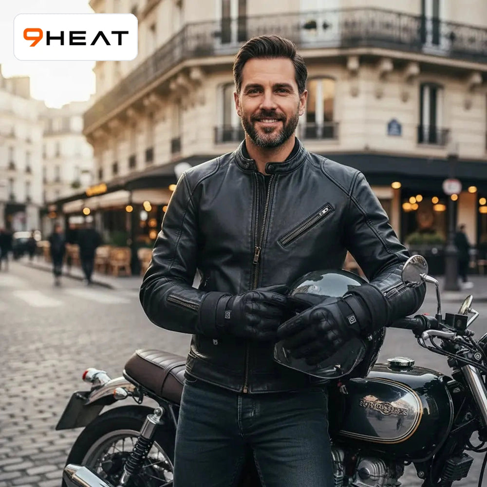 9HEAT Xera R8 - Gants chauffants moto - visuel 2