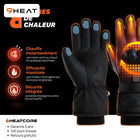 9HEAT Xera R8 - Gants chauffants moto - visuel 5