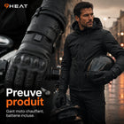 9HEAT Xera R8 - Gants chauffants moto - Preuve produit