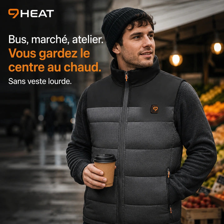 Gilet chauffant 11 zones unisexe - Alto 11