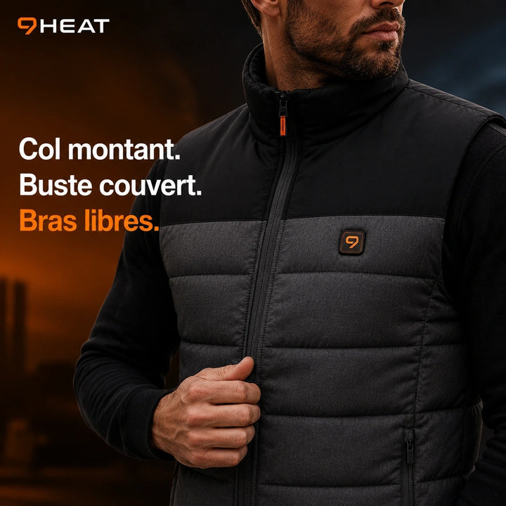 Gilet chauffant 11 zones unisexe - Alto 11