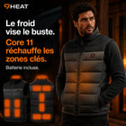 9HEAT Core 11 - Gilet chauffant 11 zones Unisexe - Hero émotionnel