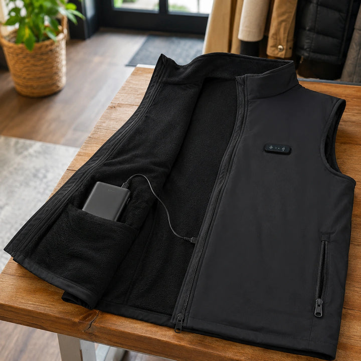 9HEAT Amplitude 13 - Gilet chauffant ajustable unisexe