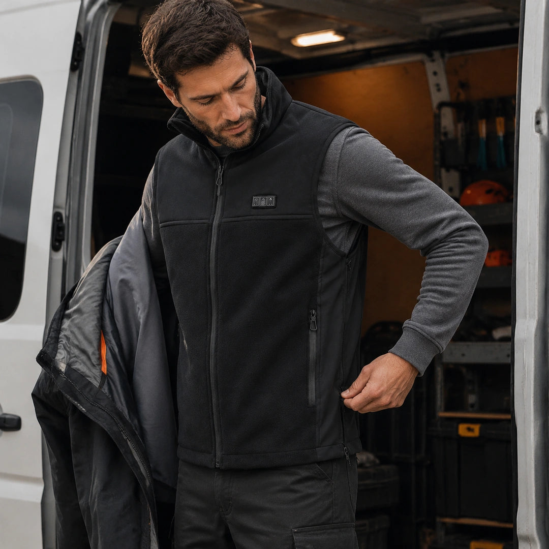 9HEAT Amplitude 13 - Gilet chauffant ajustable unisexe