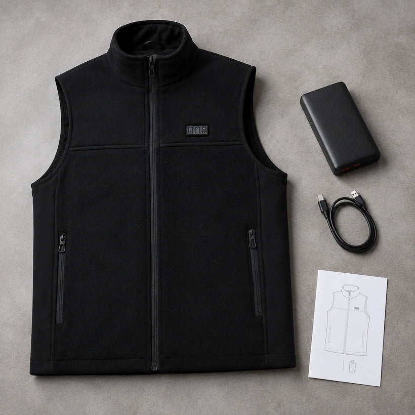 9HEAT Amplitude 13 - Gilet chauffant ajustable unisexe
