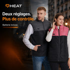 9HEAT Duo 17 - Gilet chauffant double réglage Unisexe - Hero émotionnel