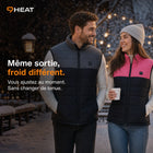 9HEAT Duo 17 - Gilet chauffant double réglage Unisexe - Usage réel