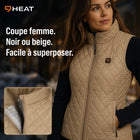 9HEAT Aura 21 - Gilet chauffant Femme - Détail matière