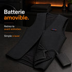 9HEAT Thermo V8 - Gilet chauffant fin Unisexe - Entretien