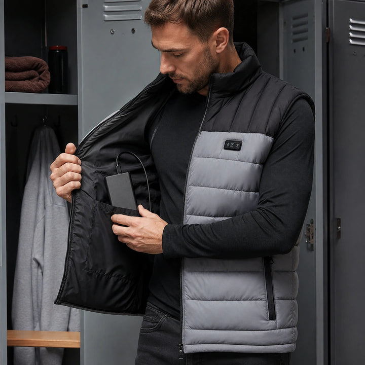 9HEAT Relief 11 - Gilet chauffant Homme