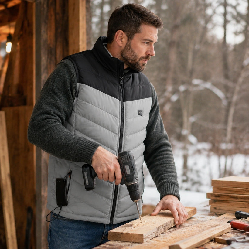 9HEAT Relief 11 - Gilet chauffant Homme