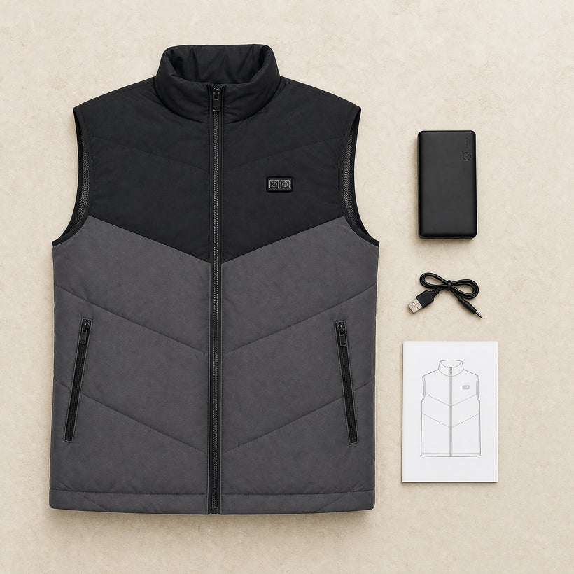9HEAT Relief 11 - Gilet chauffant Homme