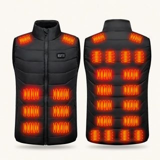 9HEAT Matrix 28 - Gilet chauffant intégral unisexe