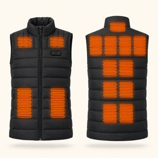 9HEAT Horizon 15 - Gilet chauffant long double réglage