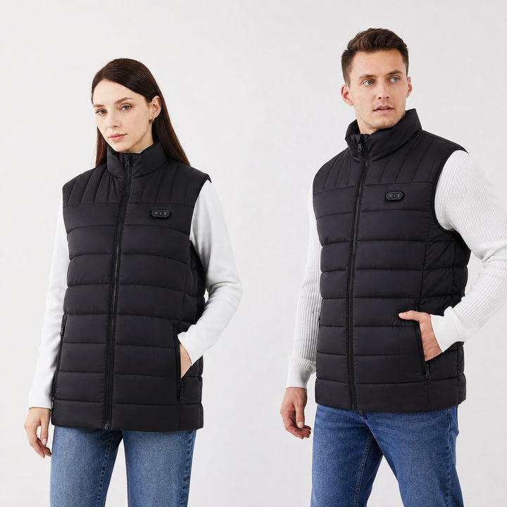 9HEAT Horizon 15 - Gilet chauffant long double réglage