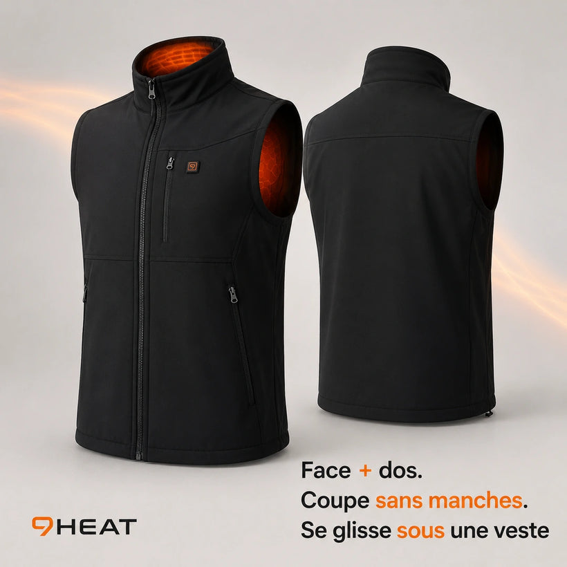 9HEAT Trail V6 - Gilet chauffant outdoor Unisexe